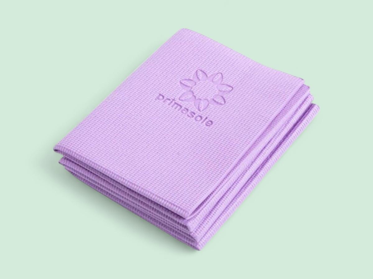 Primasole Folding Yoga Travel Pilates Mat -green.jpg
