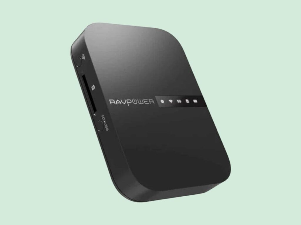 RAVPower FileHub (RP-WD009) AC750 Wireless Travel Router