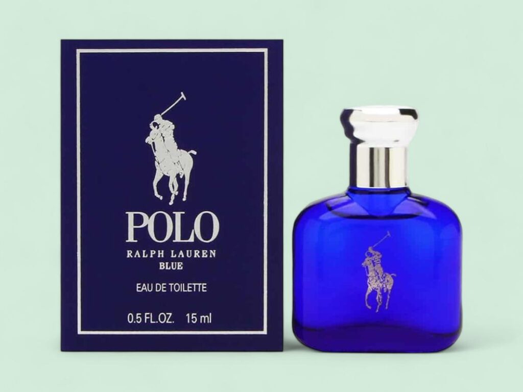 Ralph Lauren Polo Blue for Men Bottle and Box