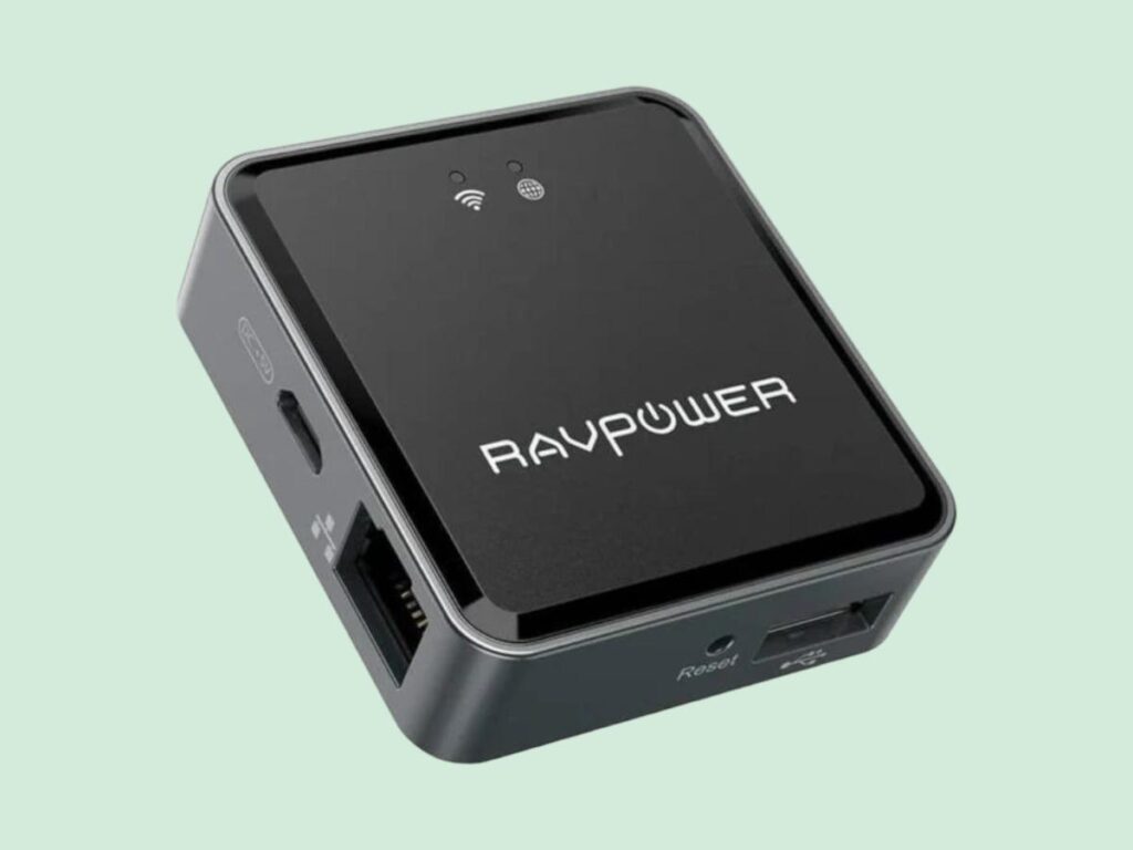 RAVPower Filehub Travel Wireless Router N300