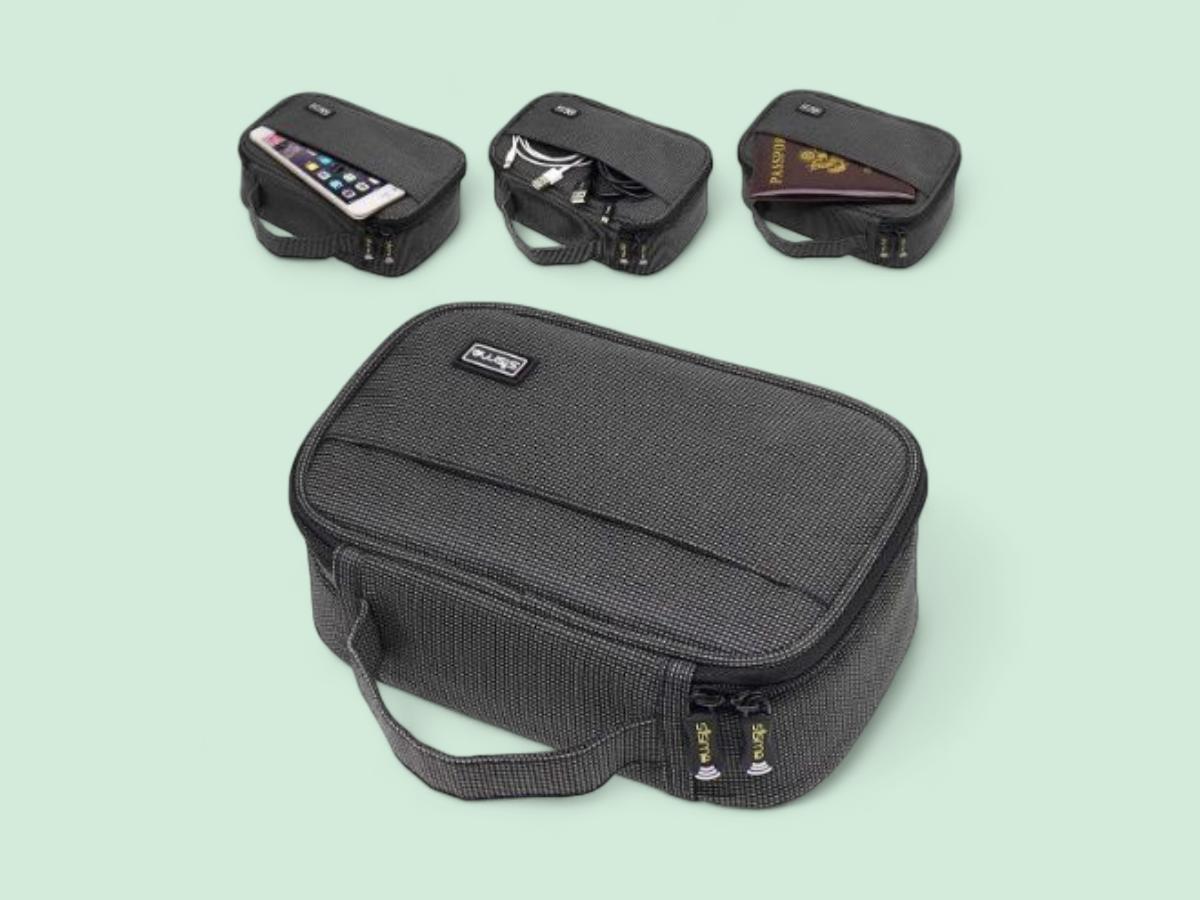 SISMA Travel Cords Organizer-green.jpg