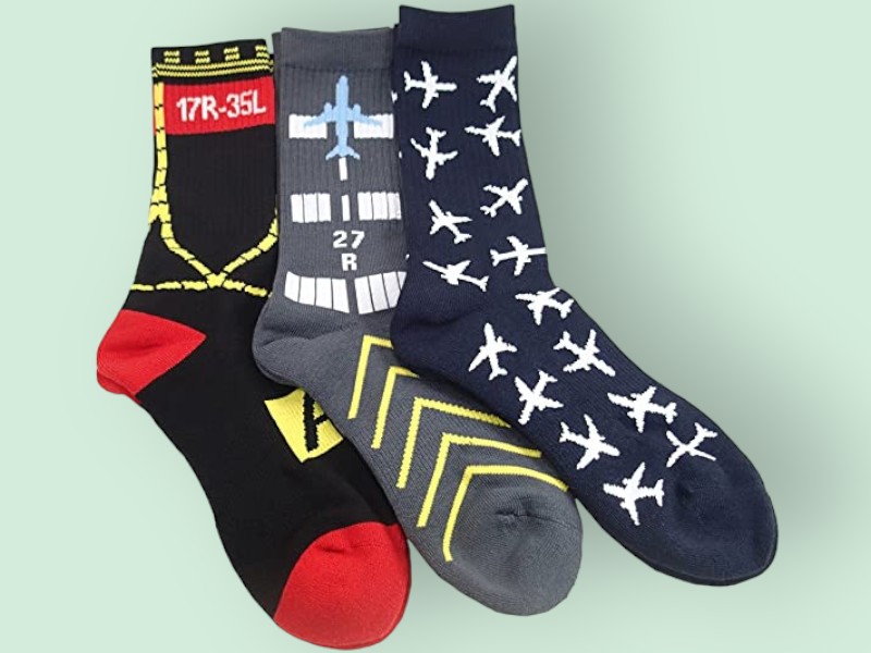 Aviation Themed Socks