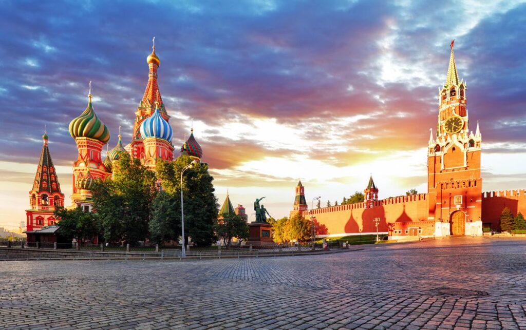 St. Basil's Cathedral at Sunrise