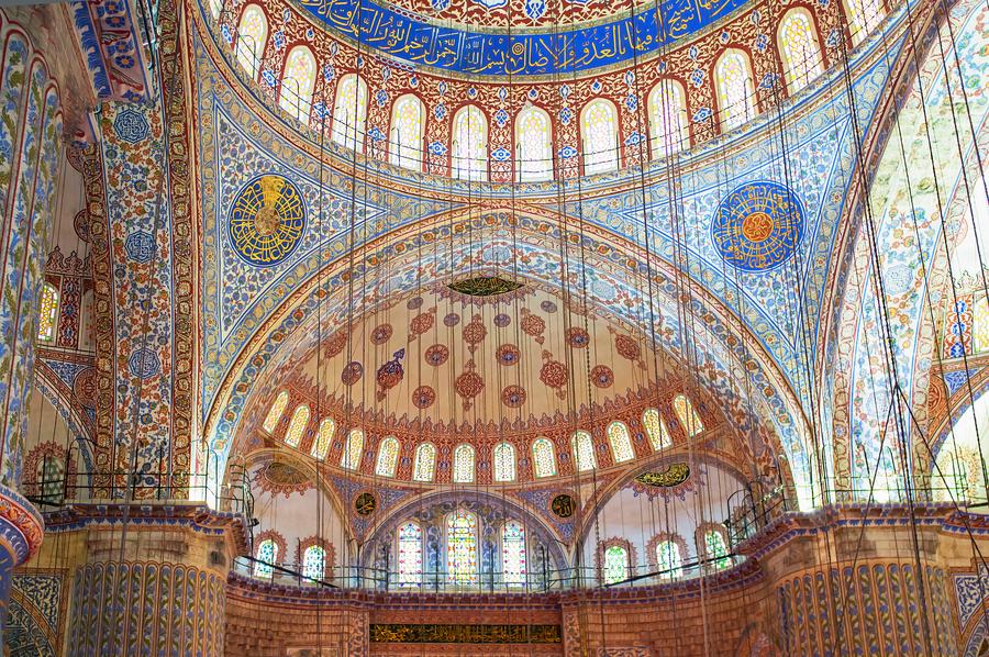 Sultan Ahmed Mosque Interior Islamic Artistry