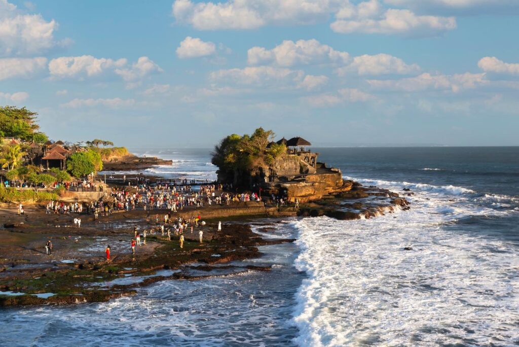 Sunset at Tanah Lot Temple, Bali