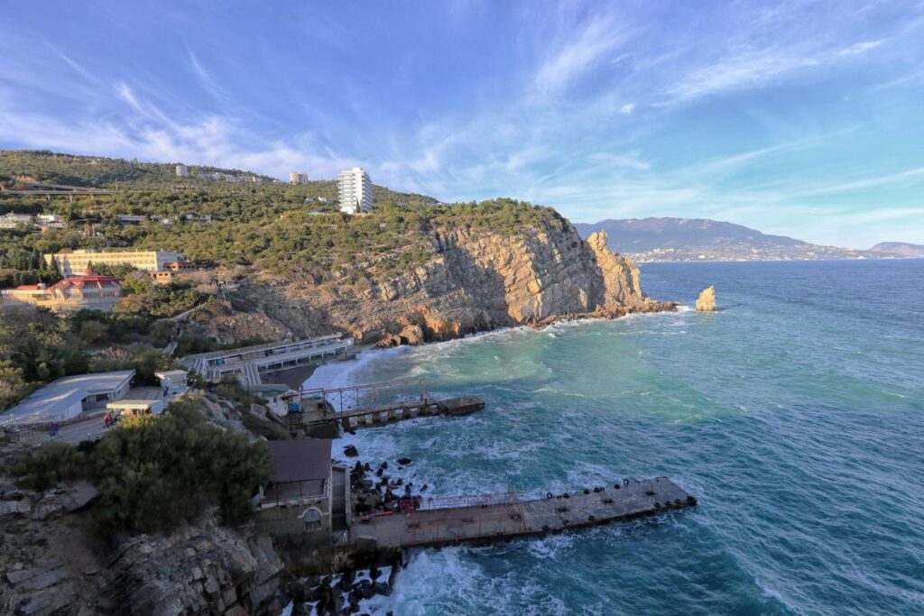 Swallow's Nest Castle in Crimea, Ukraine