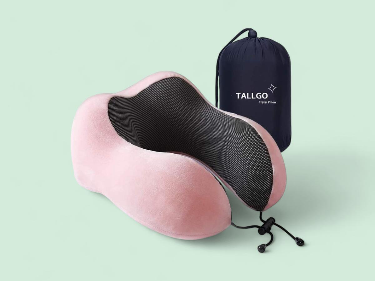 TALLGO Memory Foam Neck Pillow