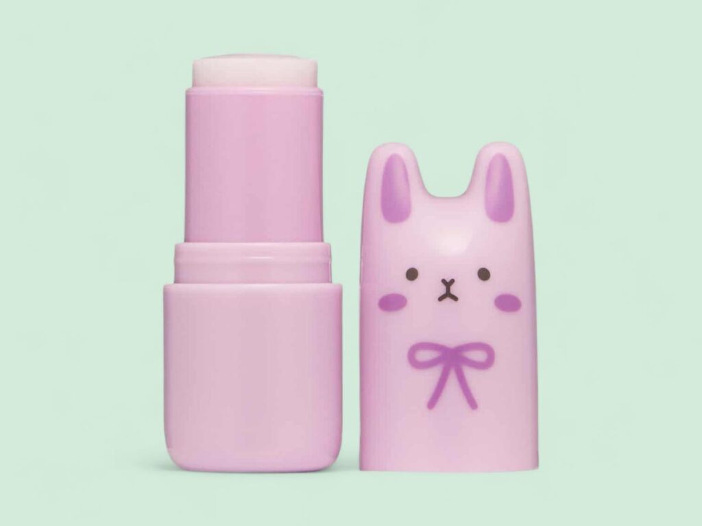 TONYMOLY Pocket Bunny Perfume Bar Pink Container