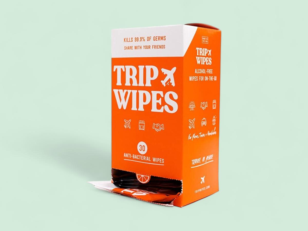 Trip Wipes Alcohol-Free Hand Wipes