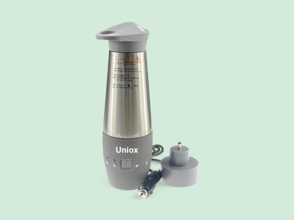 Uniox Car Cigarette Lighter DC12V Electric Kettle Boil Water Heating