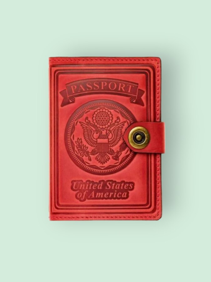 Villini – Leather US Passport Holder Cover