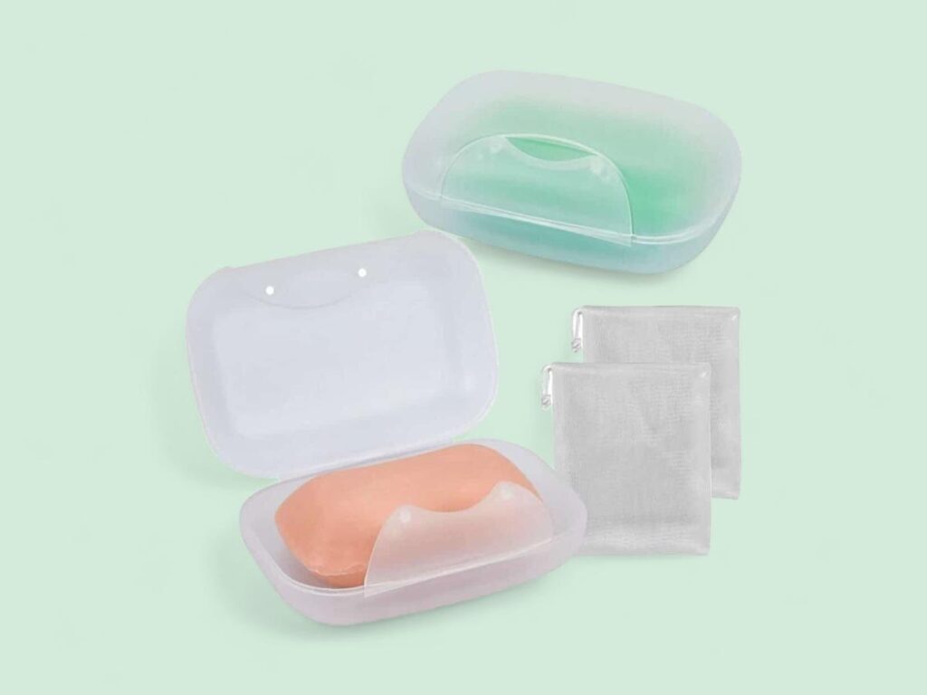 Vonpri Clear Soap Box Holder