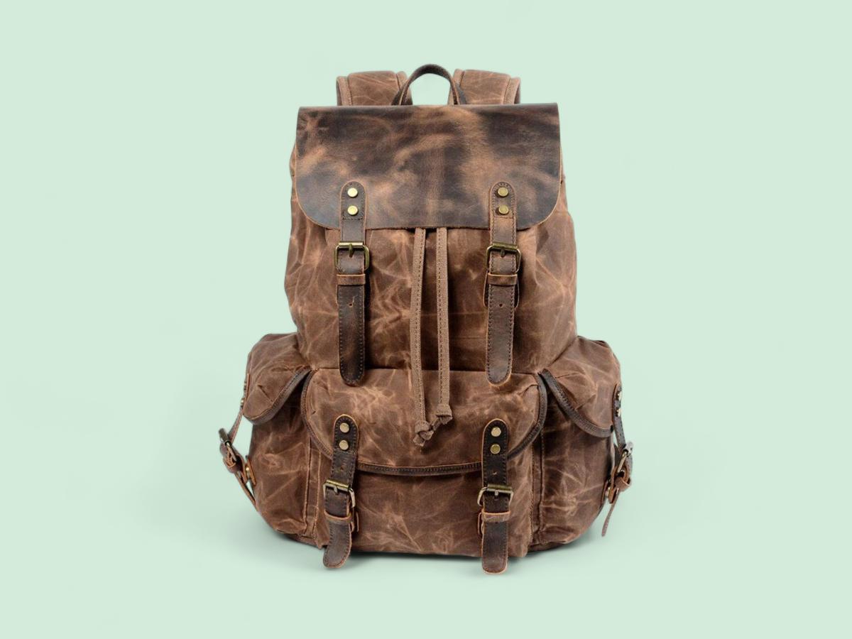 WUDON Leather Backpack