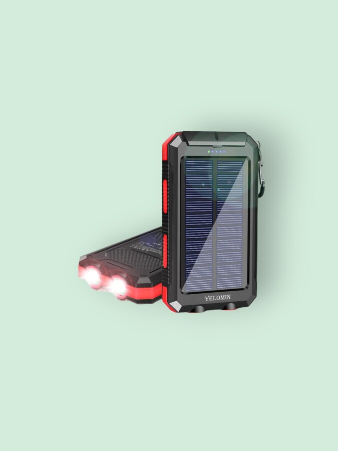 YELOMIN solar-powered charger