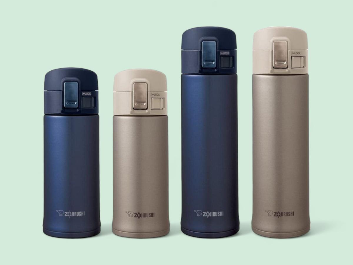 Zojirushi SlickSteel Finish Stainless Steel Mug