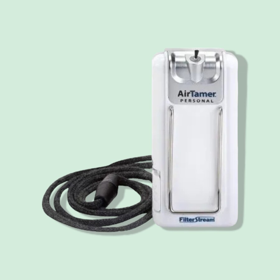 Wearable air purifier as a travel essential