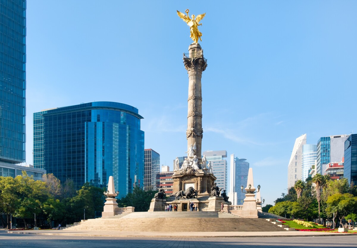 The Angel of Independence in Mexico City