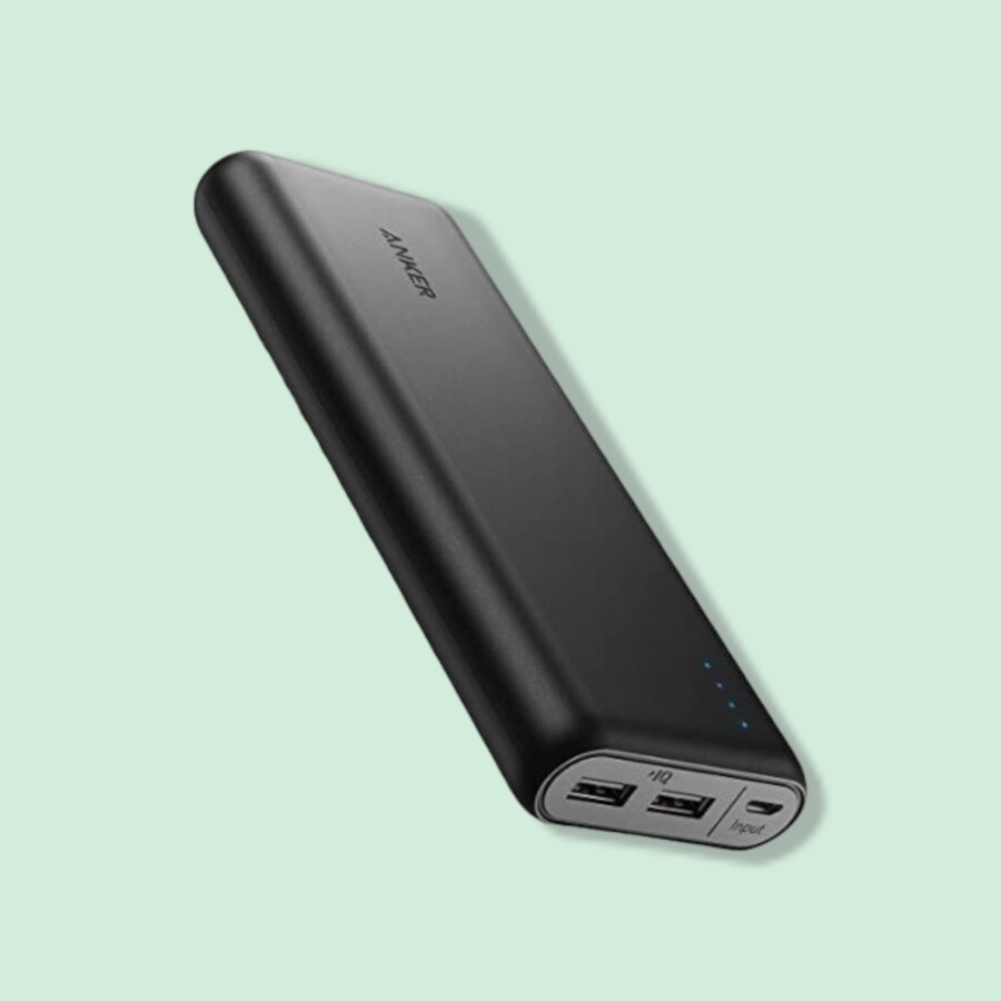 Color black Anker PowerCore 20 Portable Power Bank