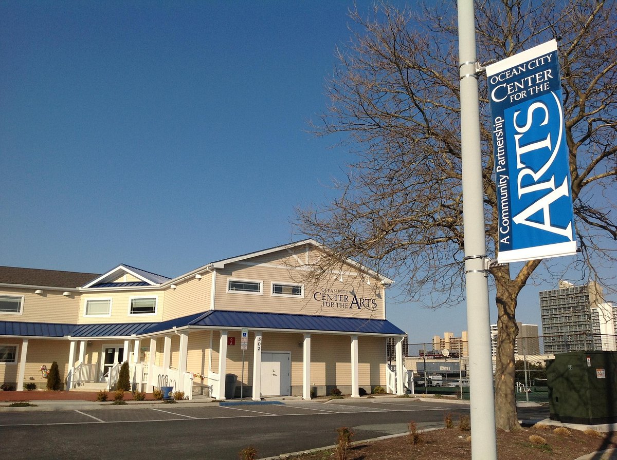 Building exterior of Art League of Ocean City Ocean City