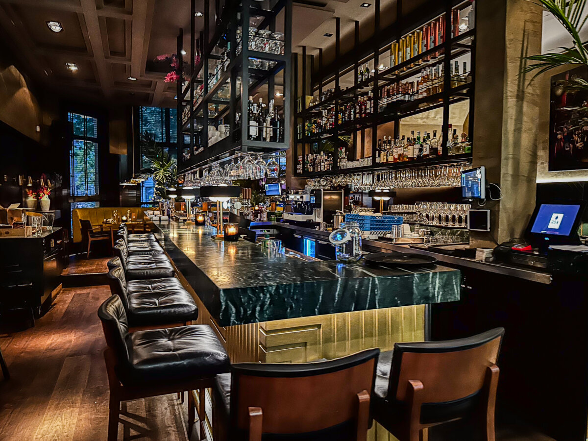 Bar at Ron Gastrobar on Kerkstraat, Amsterdam