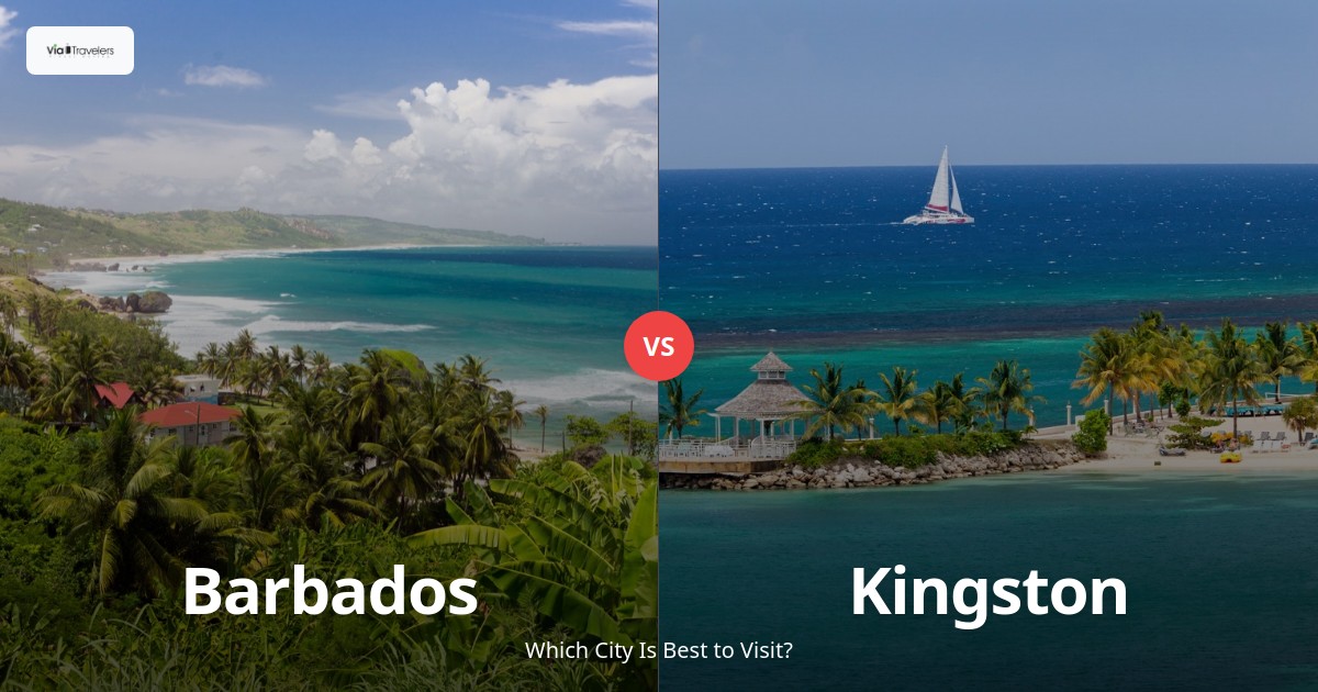 Barbados vs Jamaica: Which Caribbean Paradise to Visit in 2024? comparison - ViaTravelers Travel Guide
