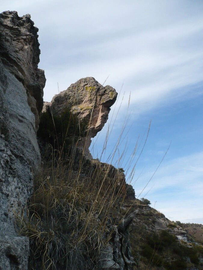 Rock formation in Barrancas de la Sinforosa