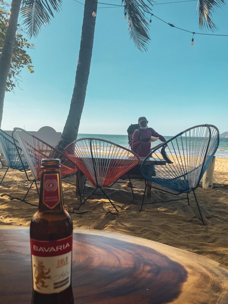 Bavaria Beer at Playa Tamarindo, Costa Rica