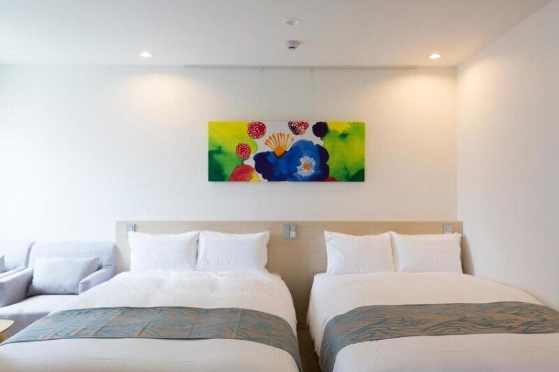 Beppu Daiiti Hotel Two Bed Hotel Room