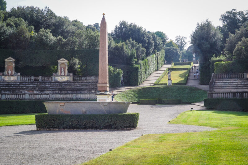 Boboli Gardens at Palazzo Pitti, one of the best things to do in Florence with kids
