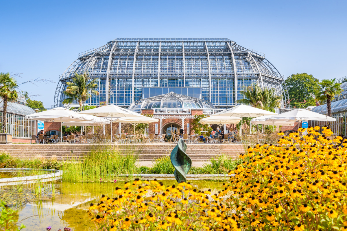 Berlin Botanical Garden and greenhouse complex