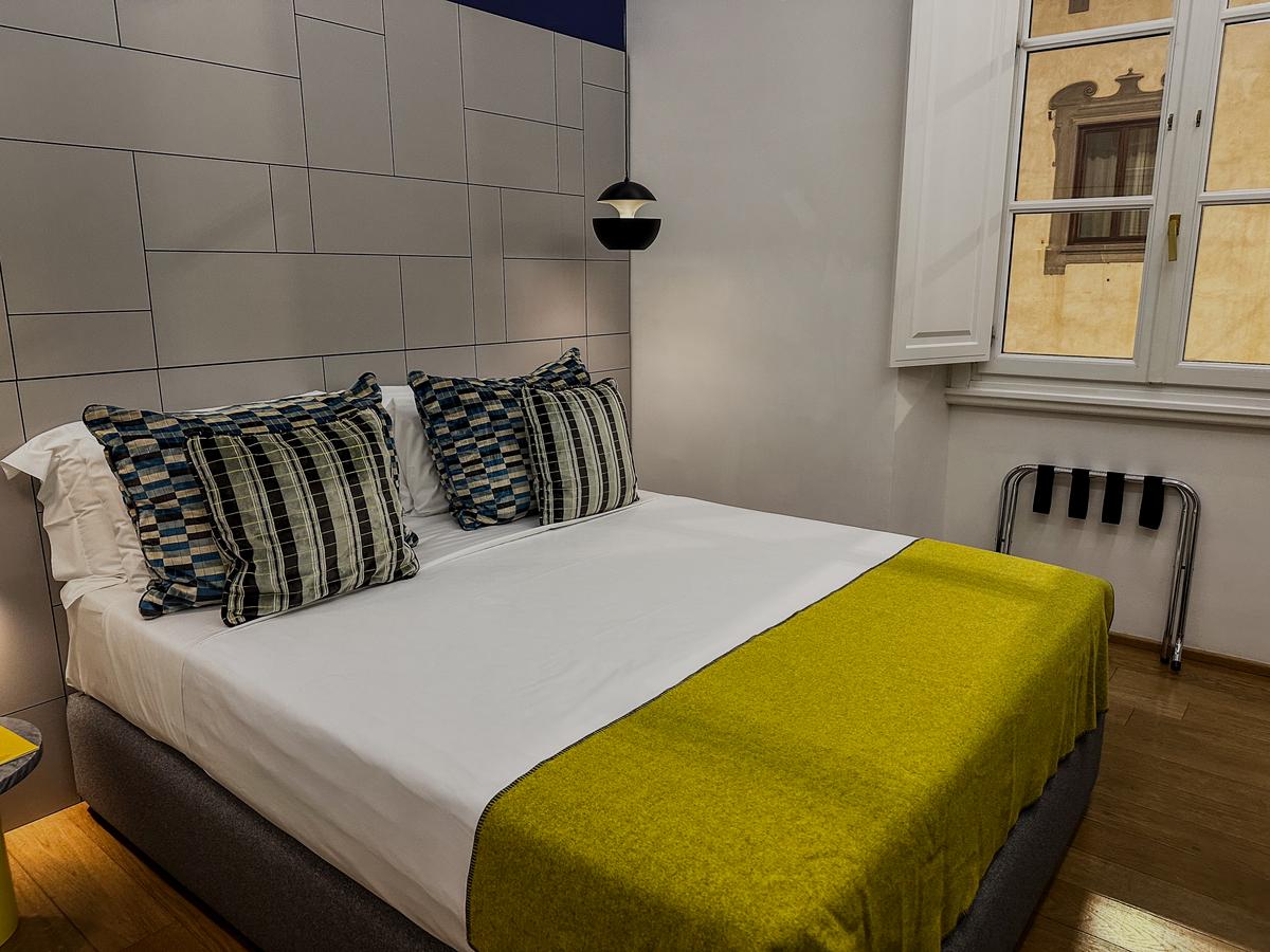 Elegant Hotel Milu room interior, Florence Italy