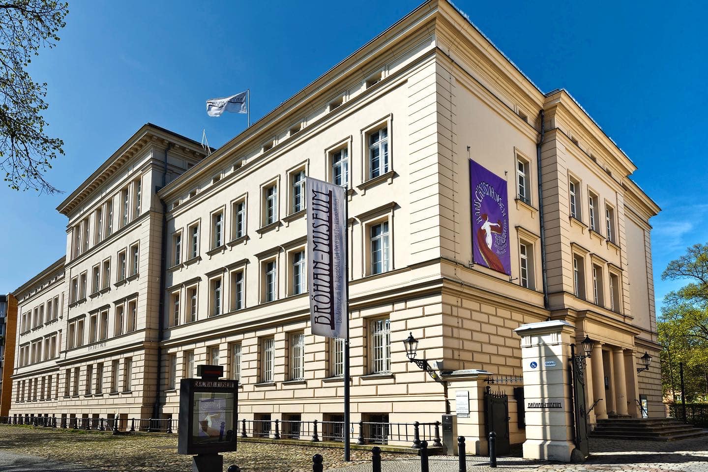 Building exterior of Brohan Museum in Berlin, Germany