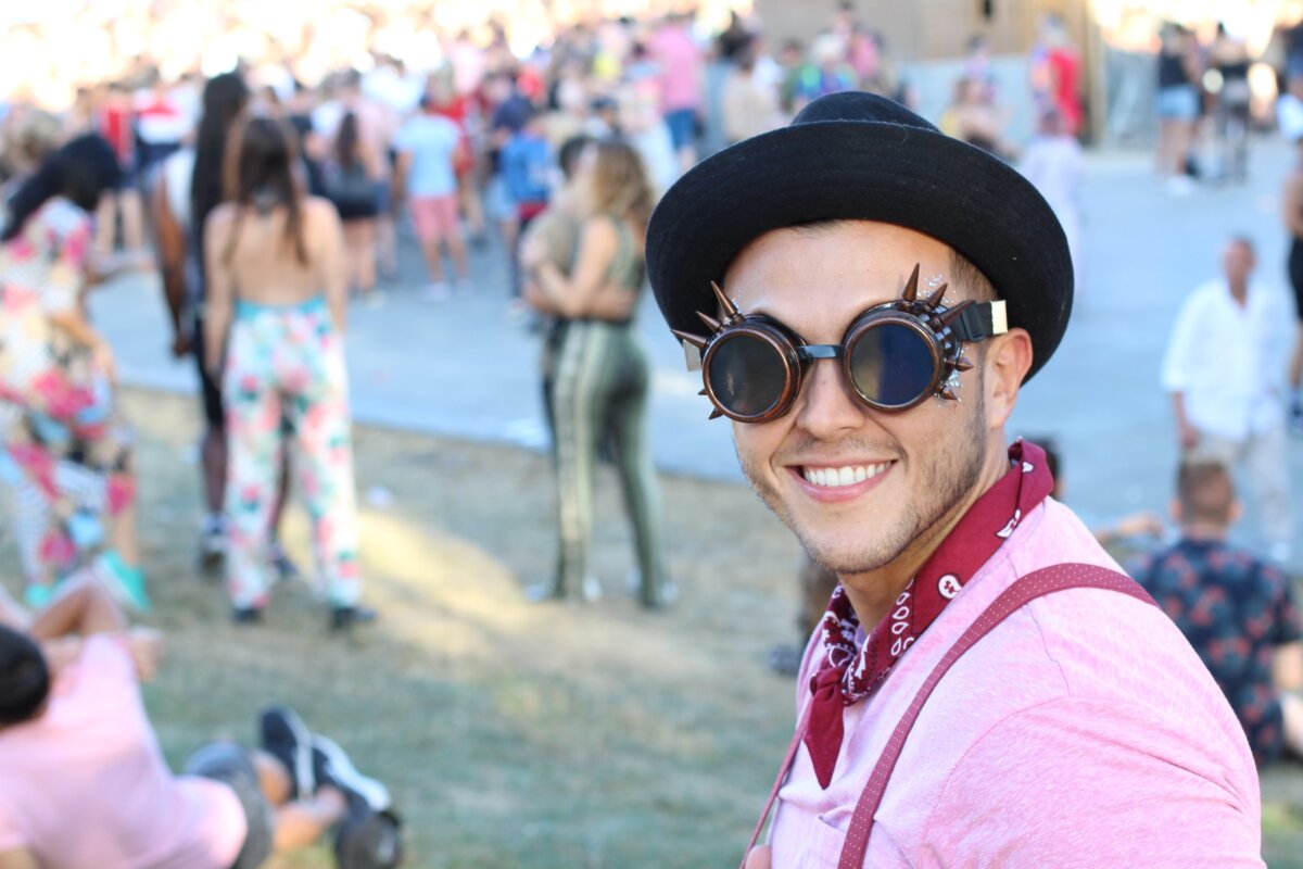 Burning Man Festival Goer