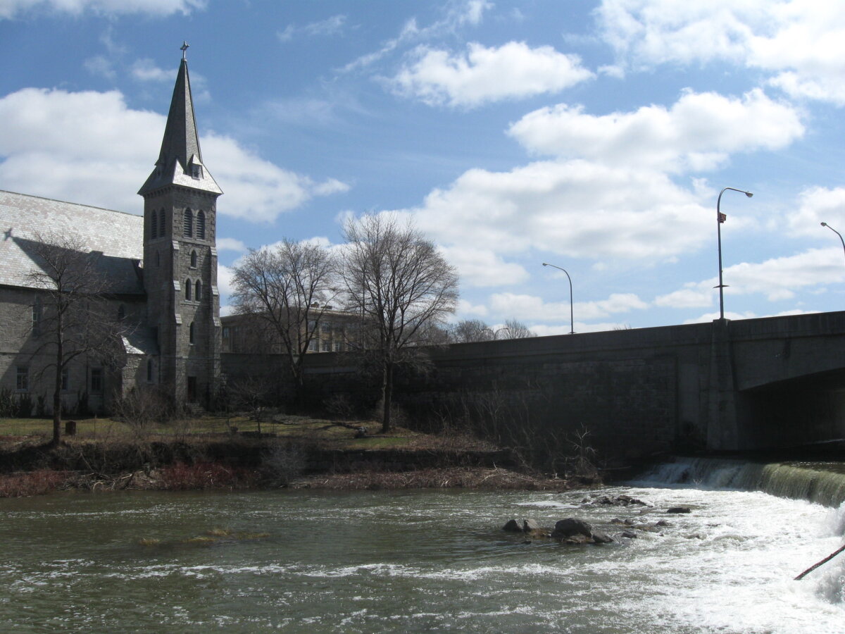 Buttermilk Falls in Le Roy, New York