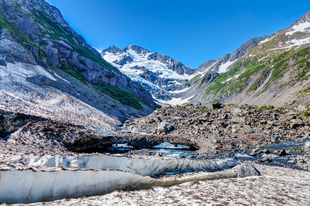 Byron Glacier Trail in Anchorage, Alaska