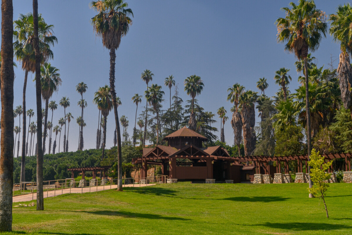 Gazebo in California Citrus State Historic Park