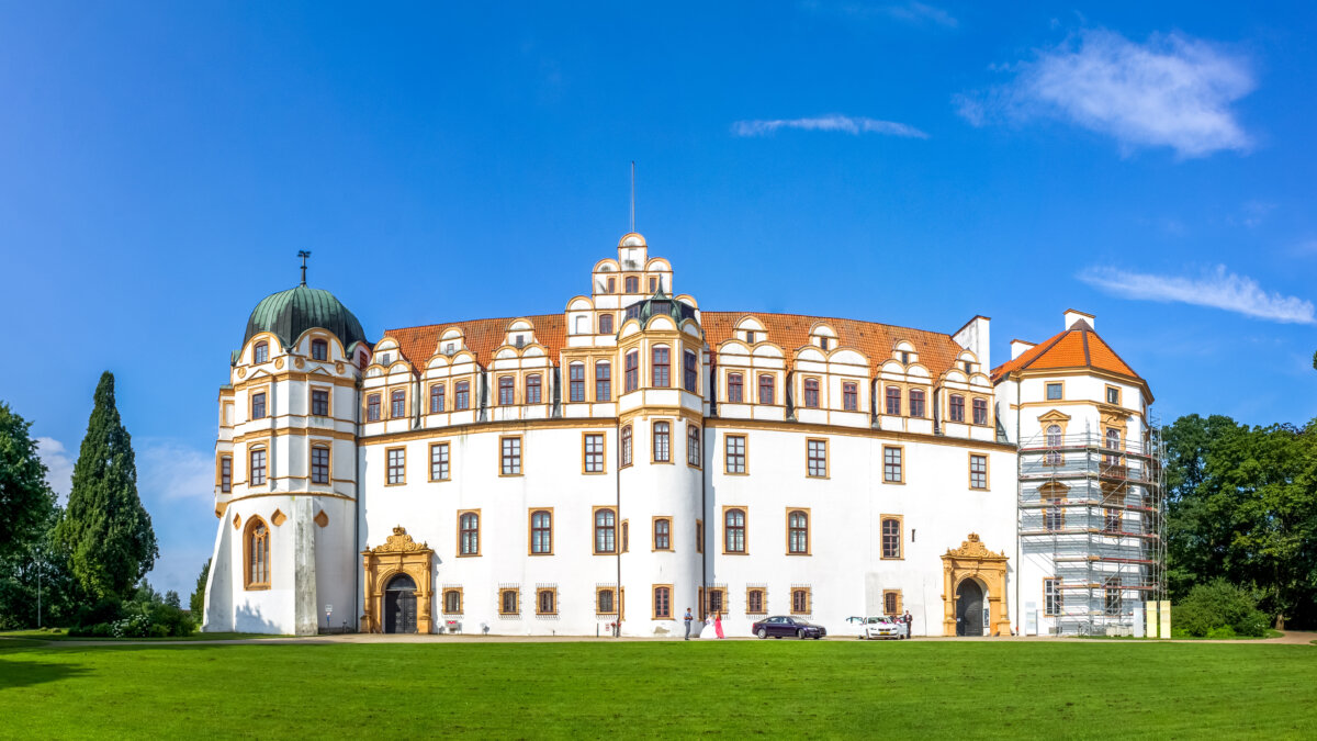 Celle Castle in in Celle, Germany