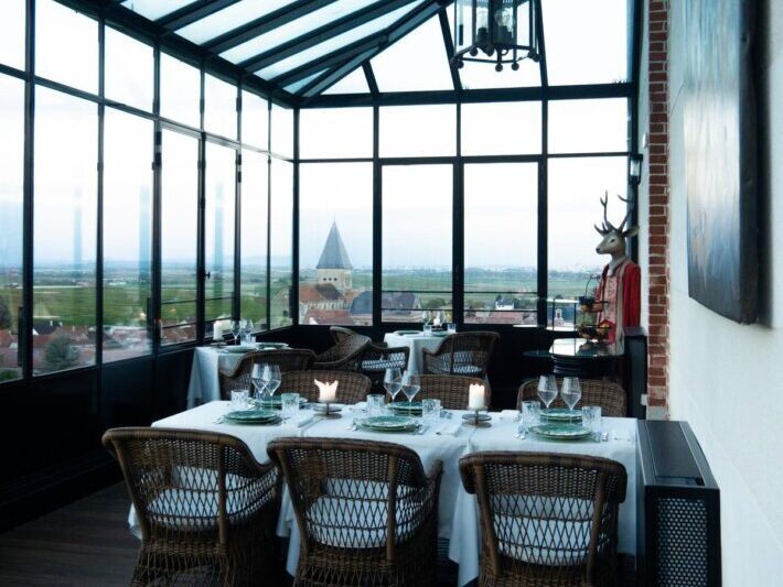 Chateau de Sacy Restaurant - Fine Dining in a French Castle Ambiance