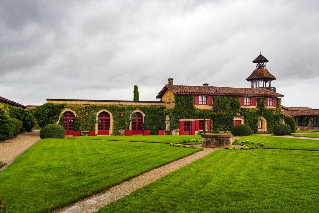 Château Smith Haut Lafitte winery near Bordeaux