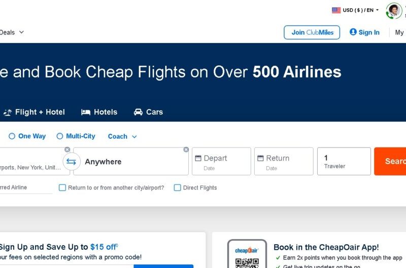 CheapOair Review: Is It Legit to Book Cheap Flights?
