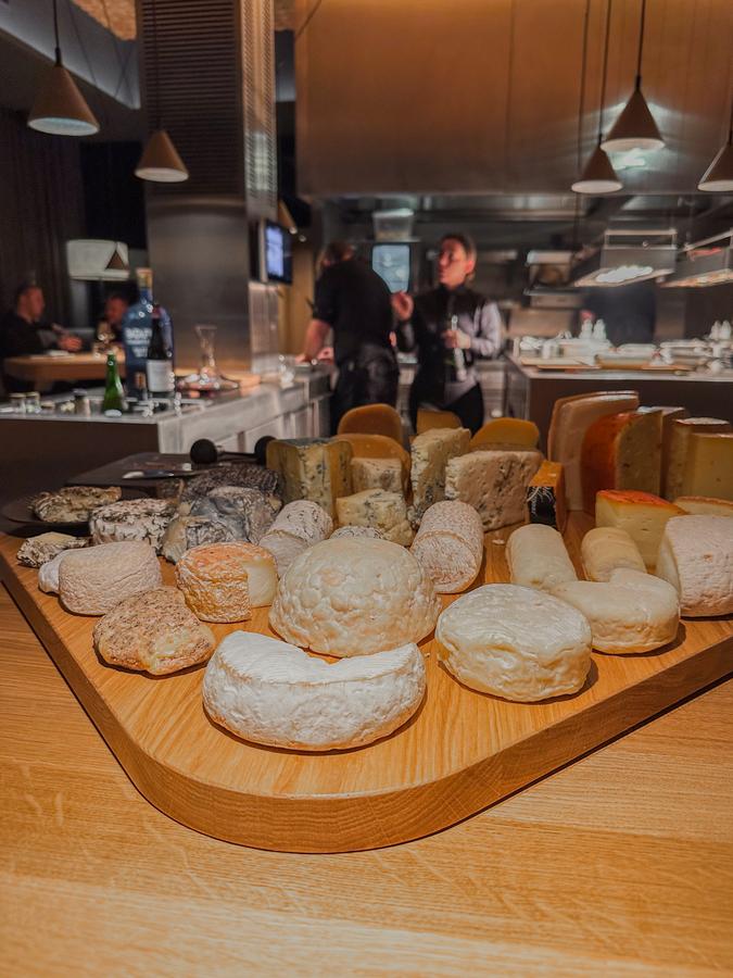 Cheese platter at Restaurant 212 Amsterdam - gourmet dining in the Netherlands