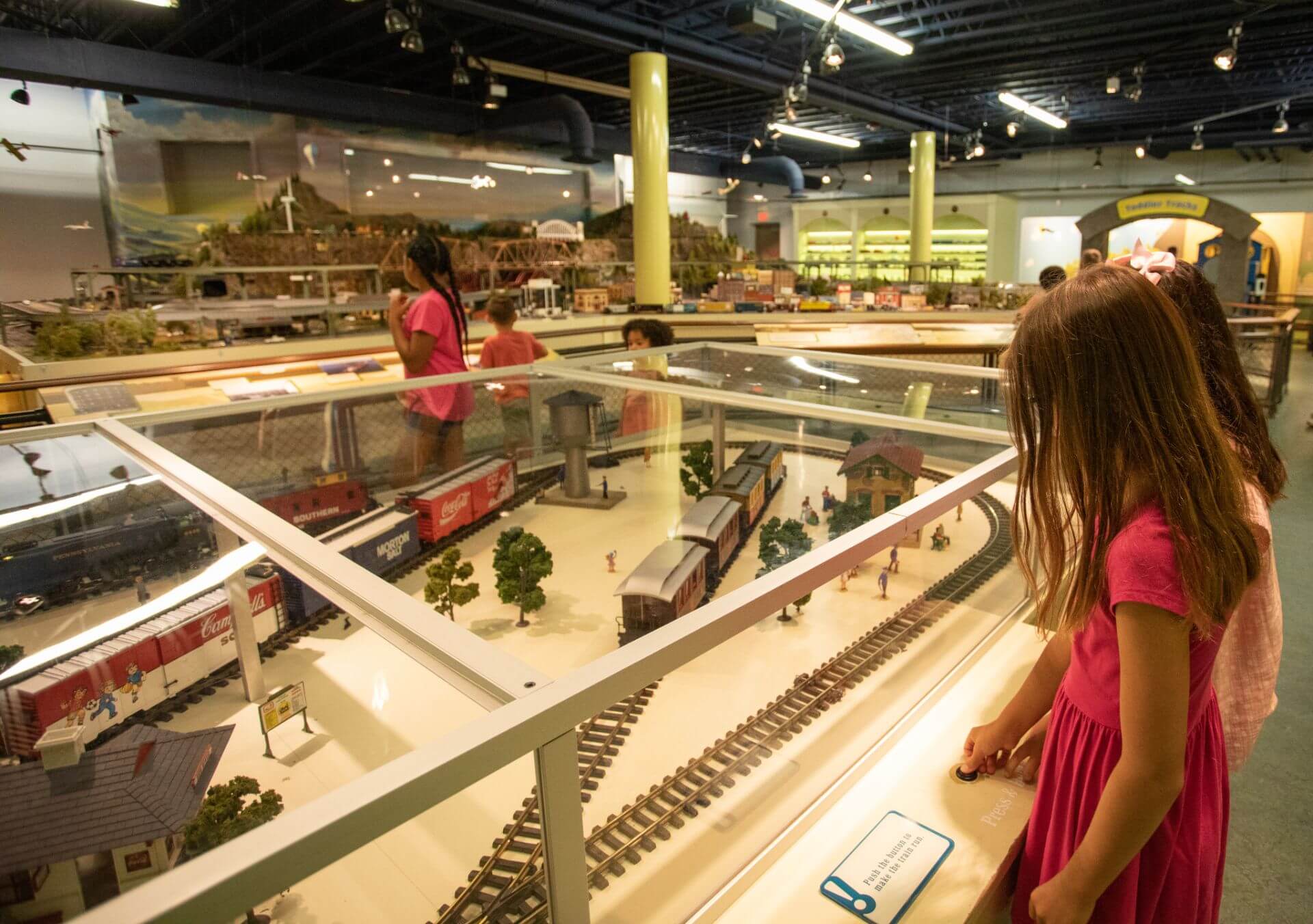 Train exhibit at Children's Museum of Virginia in Norfolk, Virginia