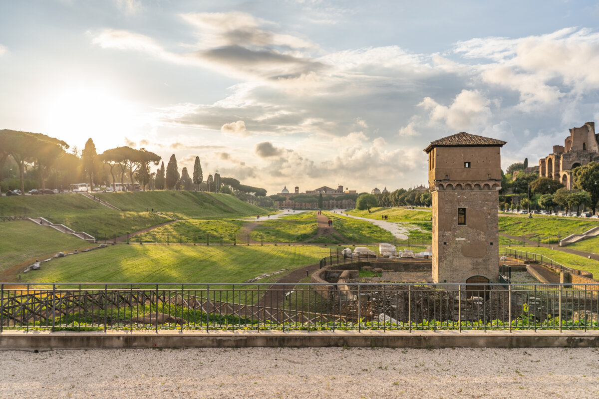 Circus Maximus in Rome Italy
