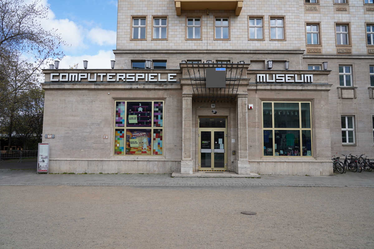 Visitors exploring gaming exhibits at the Computerspielemuseum Berlin