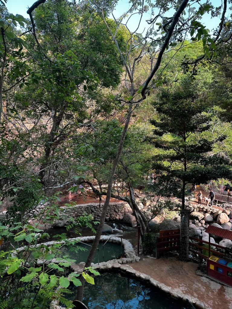 Relaxing Rio Negro Hot Springs amid lush Costa Rican forest
