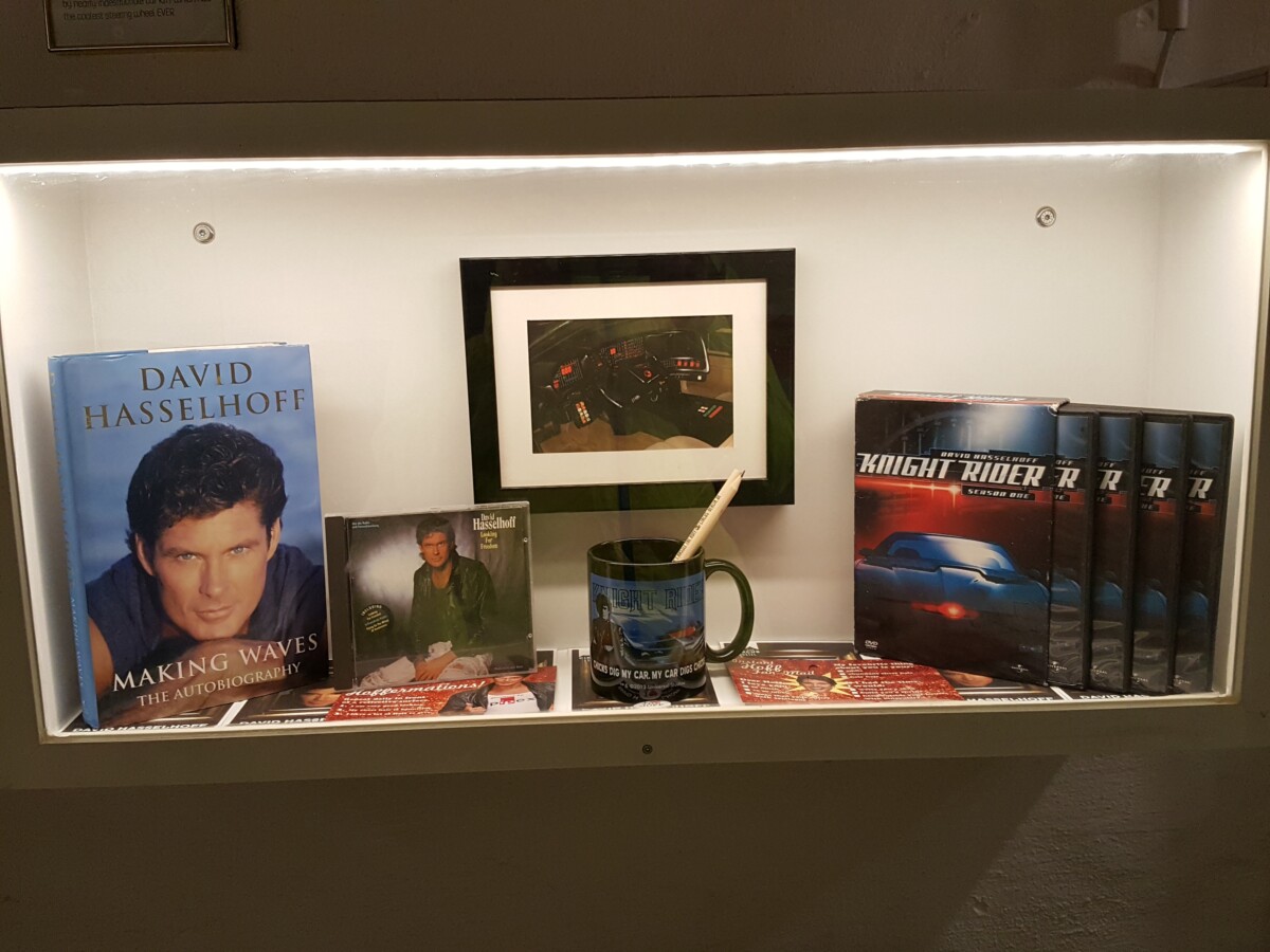 Exhibit at David Hasselhoff Museum
