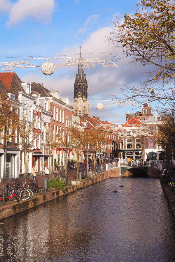Nieuew Kerk from Waterslootsebrug