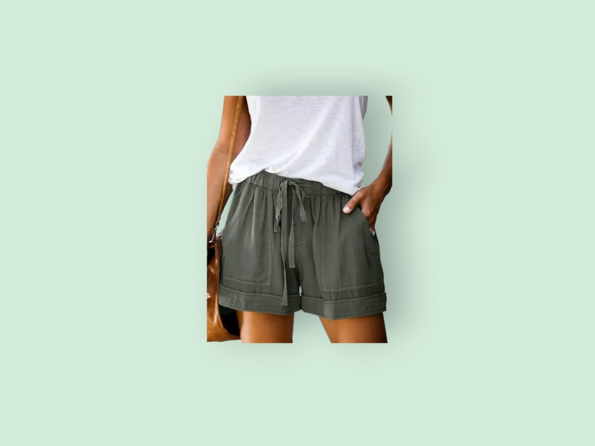 Dokotoo Women's Comfy Pocketed Shorts