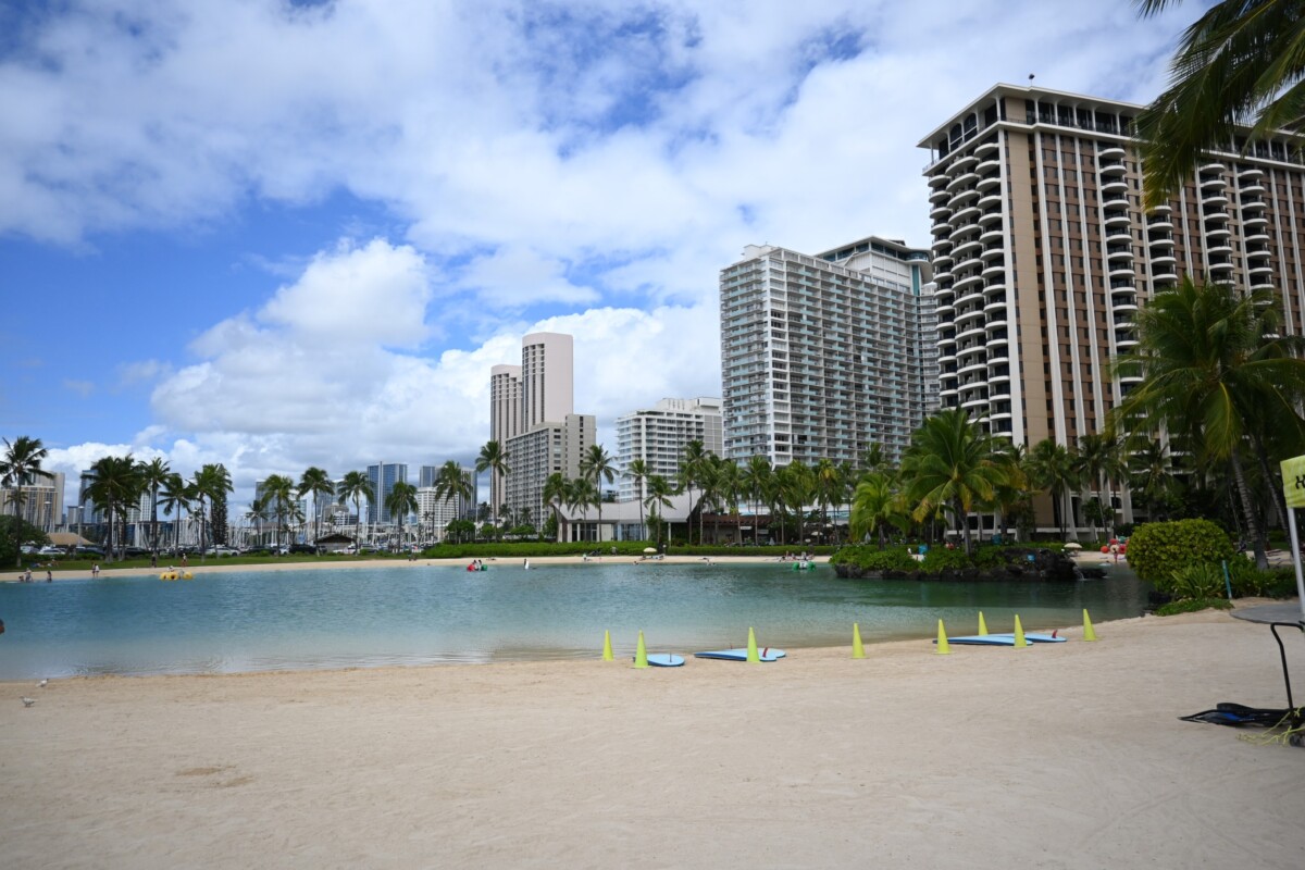 Duke Kahanamoku Lagoon in Hawaii