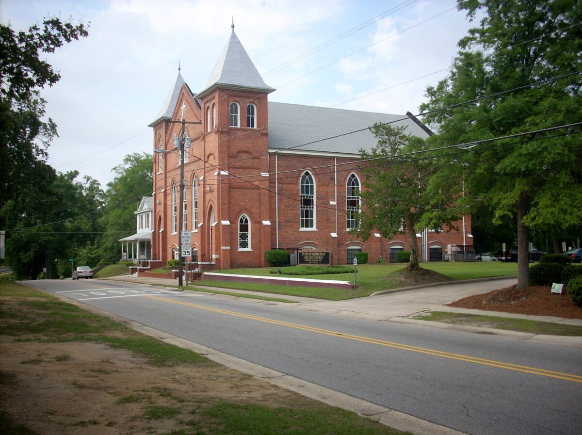 Evans A.M.E. Zion Church exterior